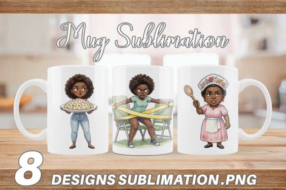 Download Humorous Cookout Watercolor Mug Wrap - Humor Collection