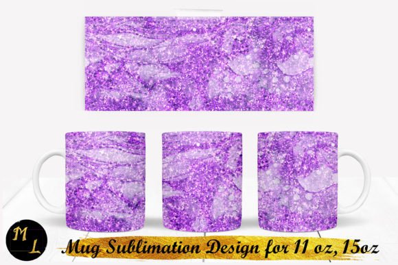 Download Violet Glitter Mug Sublimation - Violet Collection