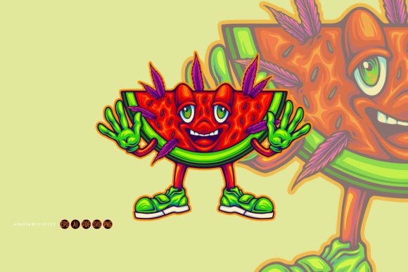 Download Humorous Hybrid Cannabis Watermelon - Humor Collection